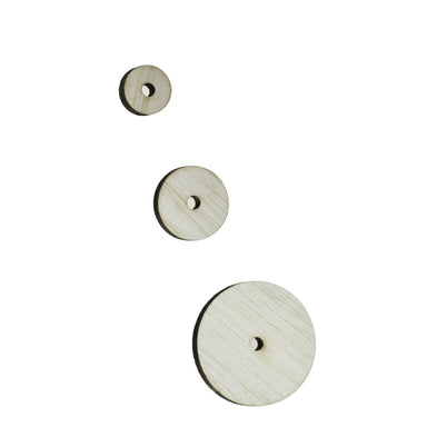 Balsa Shapes - Balsa Wood Wheels