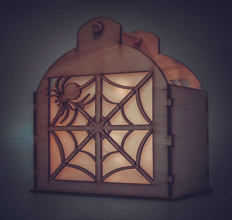 Halloween Plywood Lanterns