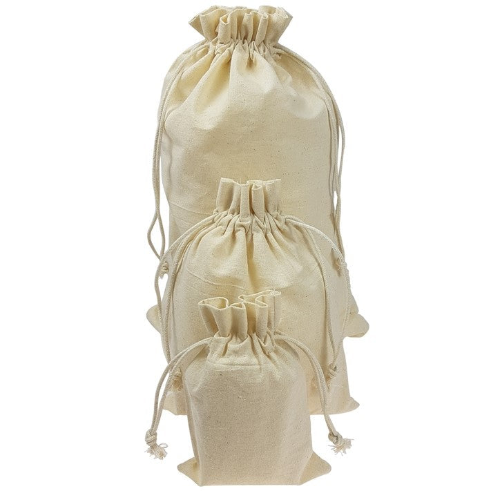 Cotton Bag with Drawstring 