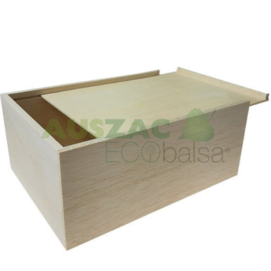 Timber box with lid by Naturally Craft